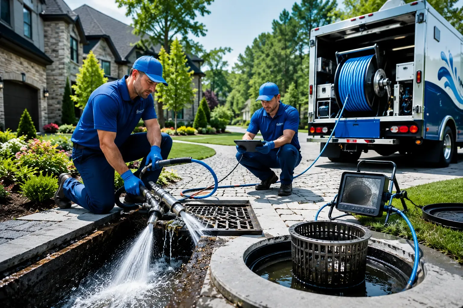 Local outdoor drain cleaning professionals in Aquilla, TX