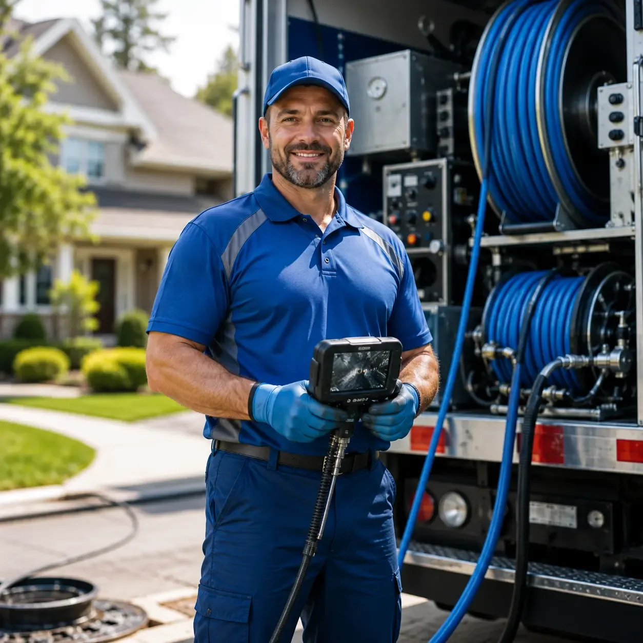Local outdoor drain cleaning specialists in Aquilla, TX